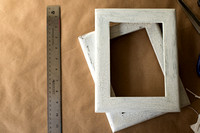 5x7 Un-naturally crackled frames